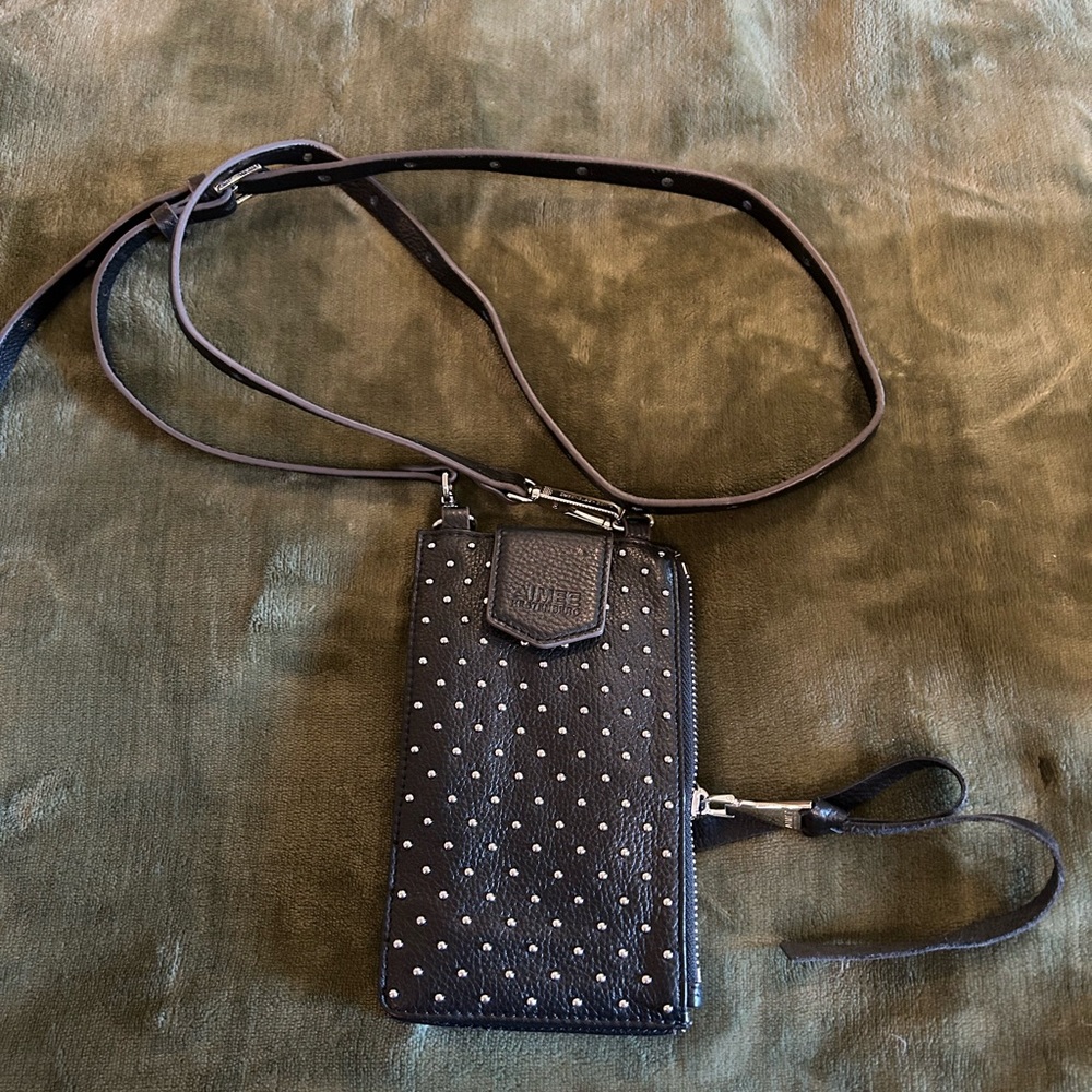 Leather phone ID crossbody